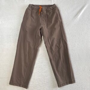 Lululemon Joggers Mens Medium Brown Orange Drawstring Athletic Sweatpants
